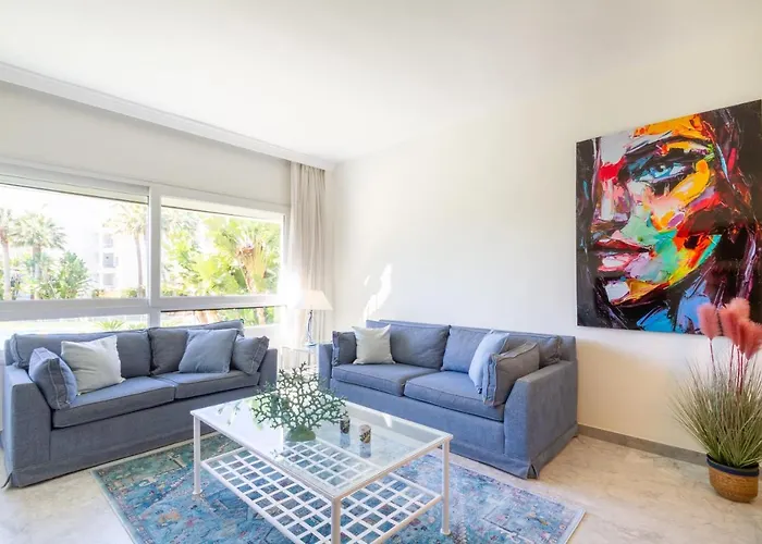 Banus - Banus Playa Rocio Beachfront Complex Apartment Marbella